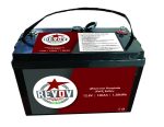 REVOV 1.3kWh LiFePO4 Battery 12.8V 100Ah (Built in Bluetooth BMS)