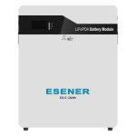 ESENER 5.1kWh LiFePO4 Battery 51.2V 100Ah (Wallmount)