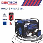 Gentech Power 7.5kW Electric Start Gasoline 4 Stroke Air Cooled Generator
