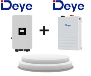 15kW Deye Hybrid 3 Phase Inverter with Deye 16 KWh SE-F