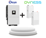 20kW Deye Hybrid Inverter Three Phase with 2x 14.3kWh Dyness Powerbrick battery