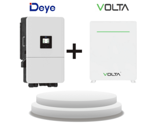 8kW Deye Hybrid Inverter with 10.2kWh Volta Stage 3 battery