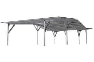 Continuous East-West Carport Mount