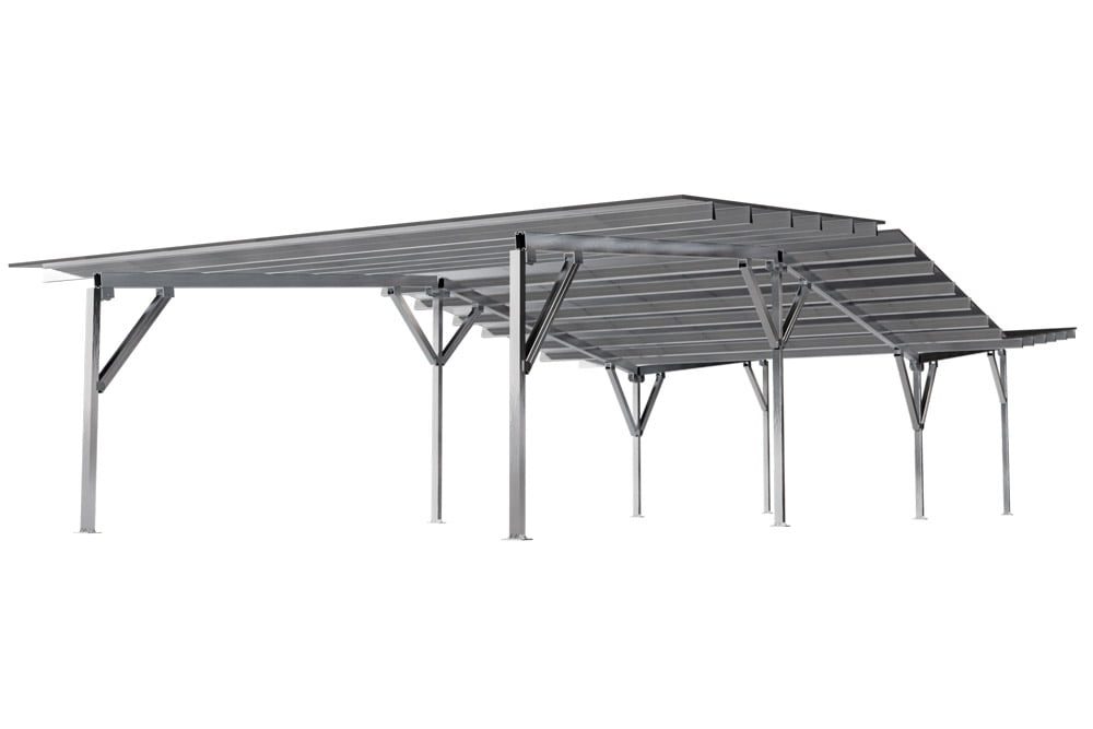 Continuous East-West Carport Mount