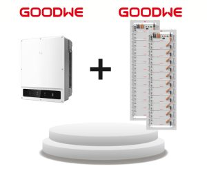 GoodWe ET 100kW HV Hybrid 3P Inverter with 2x GoodWe 56kWh HV LiFePO4 battery rack 112KWh