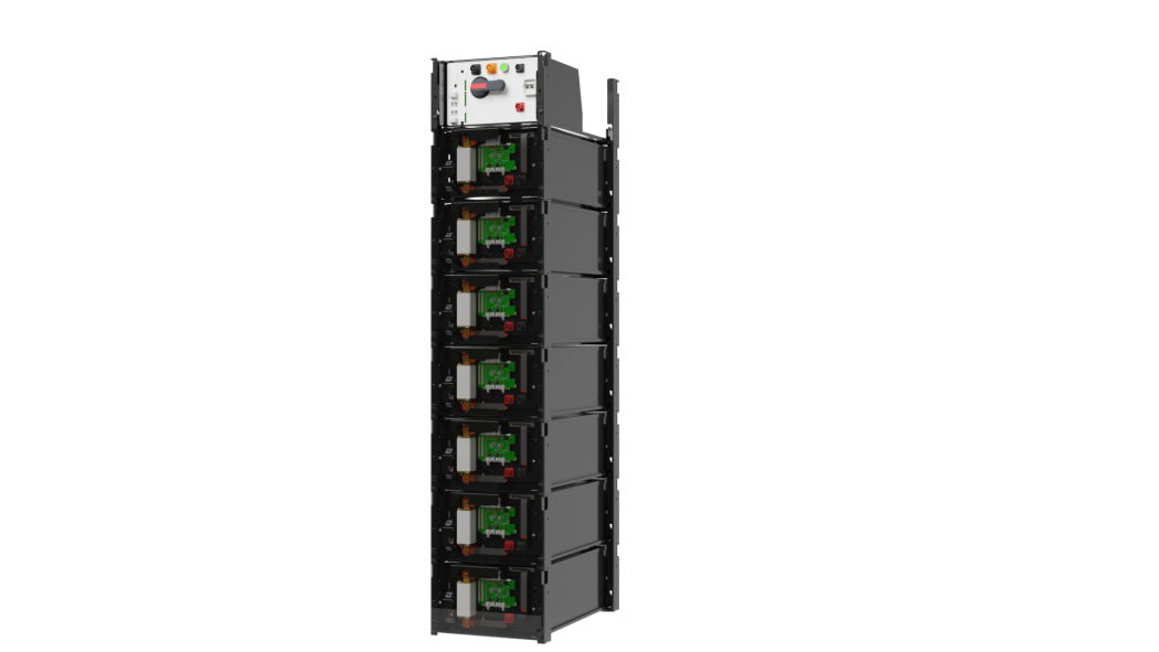 Solar MD HV 96kWh LiFePO4 battery Stack (INCL Logger V2) - Image 2