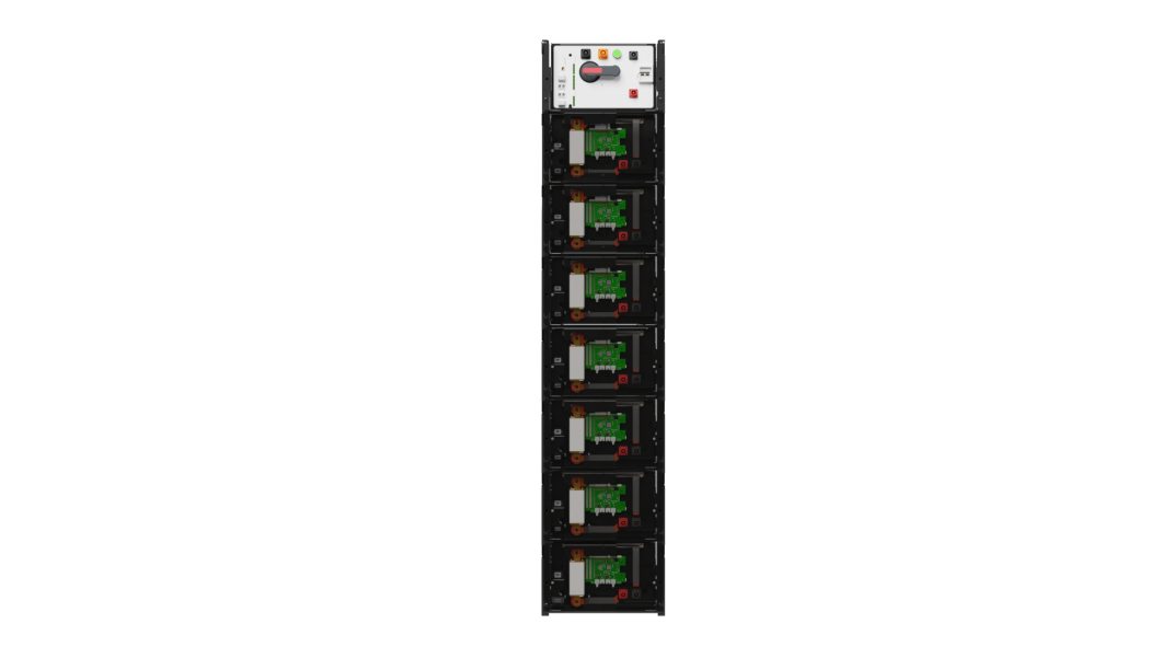 Solar MD HV 96kWh LiFePO4 battery Stack (INCL Logger V2)