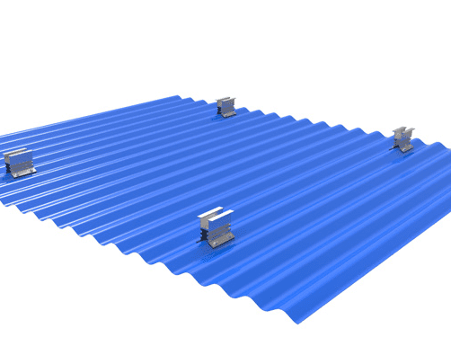 Corrugated Roof Structure Landscape - Image 3