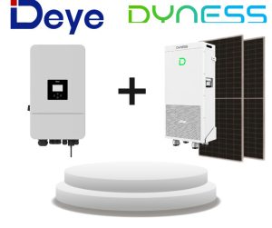 12kW Deye Hybrid Three Phase Inverter with 1x Dyness Powerbrick 16KWh Solar Kit
