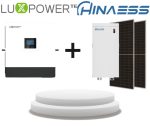 LUXPOWER SNA14000 5kW Eco-Hybrid Inverter 48V Single Phase with1x Hinaess 16 POwerGem MaxKWh solar kit