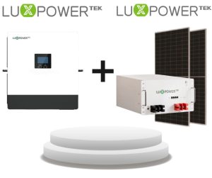 LUXPOWER SNA14000 5kW Eco-Hybrid Inverter 48V Single Phase with1x Luxpower 15KWh solar kit