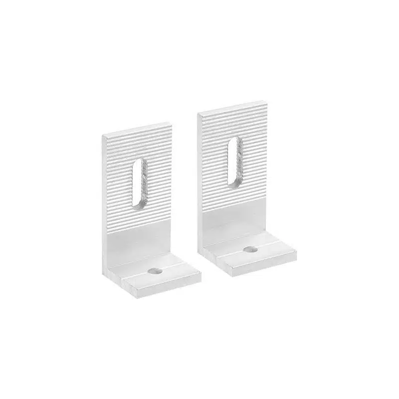 L- Bracket with rail nut and Bolt M10