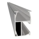 Aluminum Rail (top+side fix) 46x5150mm AL6063 T6 Mill (Mounting Rail)