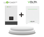 5kW LUXPOWER Eco-Hybrid with 5.1kWh Volta Stage 1 battery