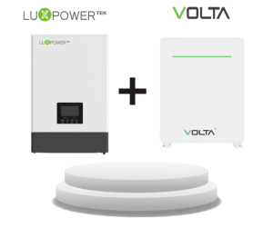5kW LUXPOWER Eco-Hybrid with 5.1kWh Volta Stage 1 battery