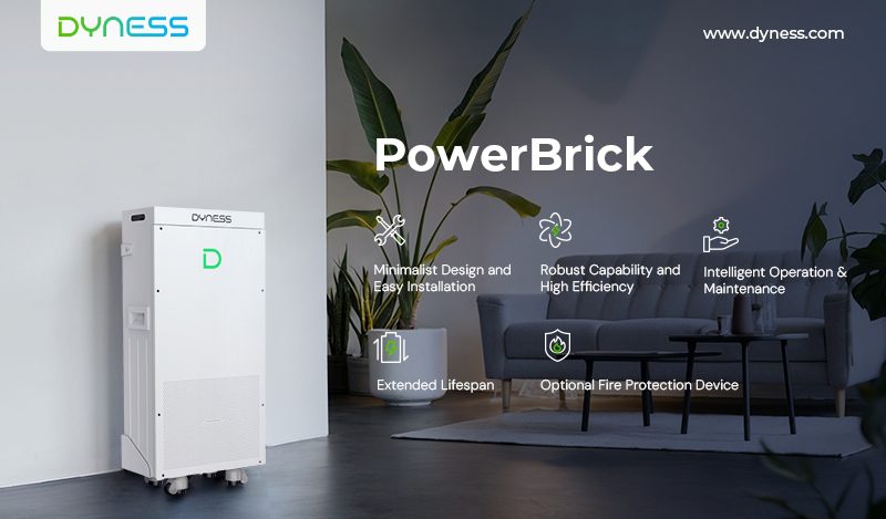DYNESS Power Brick 14.3kWh LiFePO4 Battery 51V 280Ah (Floor standing) - Image 3