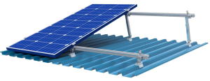 Tilted IBR Roof Structure Portrait