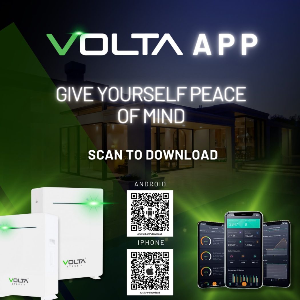 VOLTA Stage 1 S Series 5.1kW LiFePO4 Battery 51V 100Ah (Wallmount/Floor Standing) - Image 2