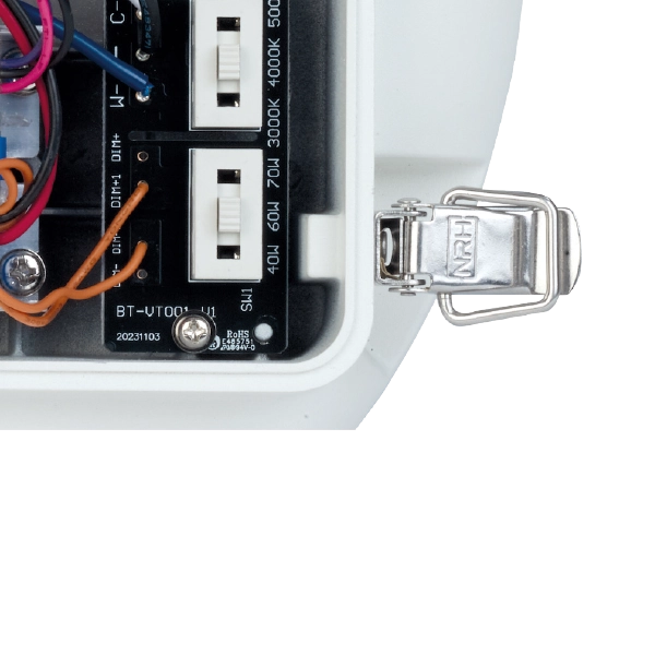 Aurora DuraMax LED Bulkhead Round Selectable wattage & Colour IP65 - Image 2