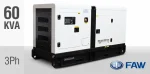 FAW 60kVA Three Phase Silent Diesel Generator